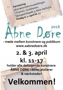 2016 Åbne Døre flyer